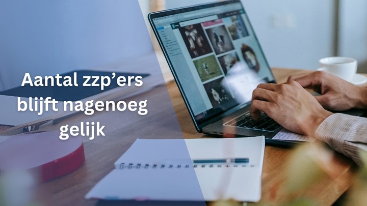 aantal zzpers is gelijk gebleven