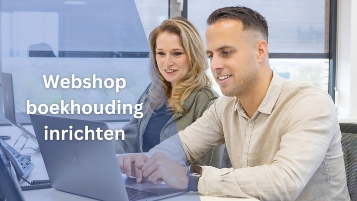 boekhouding webshop inrichten