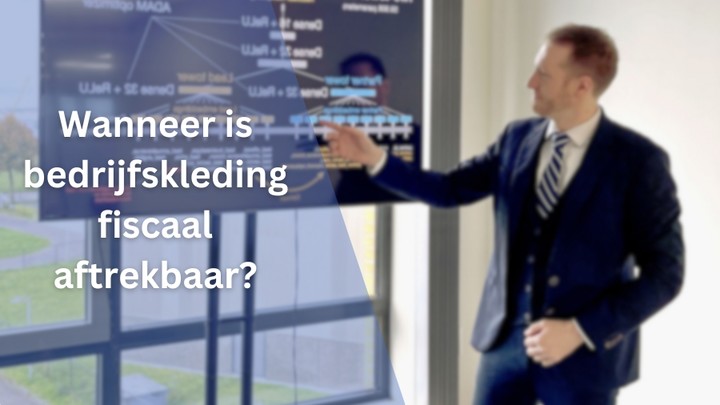 is bedrijfskleding fiscaal aftrekbaar