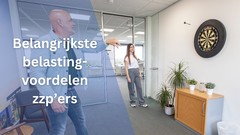 belastingvoordelen voor zzpers