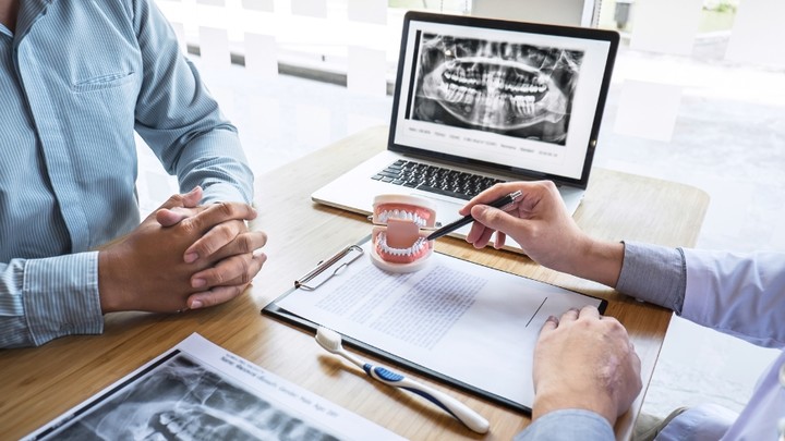 boekhouder voor tandarts of dentale kliniek