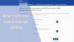 Btw-nummer controleren met VIES