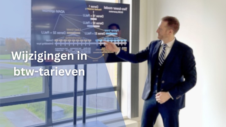 wijzigingen btw tarieven