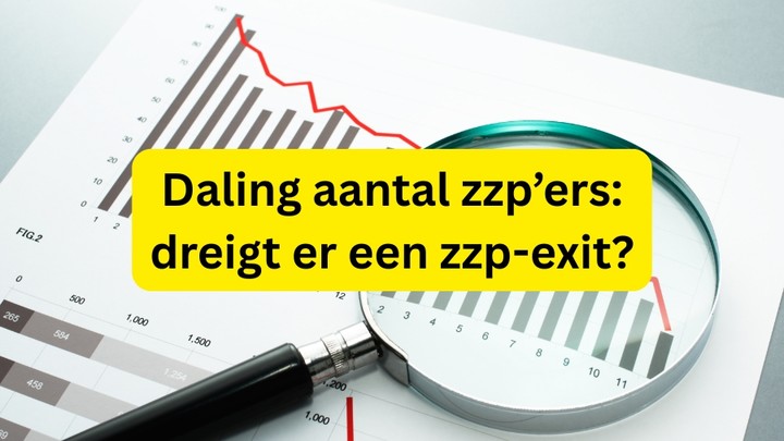 daling zzp'ers in 2025