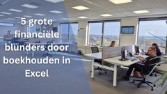 fouten in Excel boekhouding