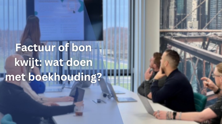 factuur kwijt boekhouding