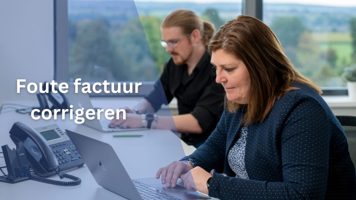 foute factuur corrigeren