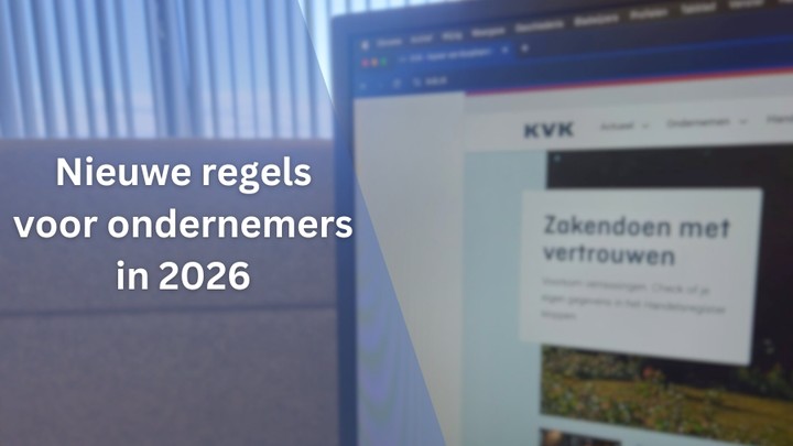 Nieuwe wetten btw en belasting voor ondernemers per 1 januari 2026