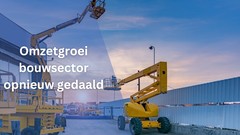 omzet bouwsector daalt