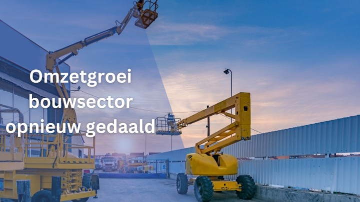 omzet bouwsector daalt