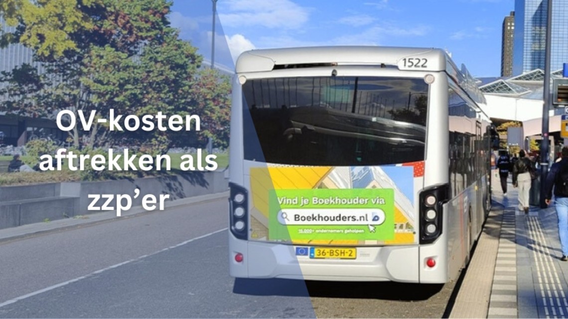 OV-kosten aftrekken als zzp’er