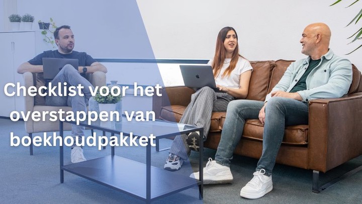 overstappen boekhoudpakket