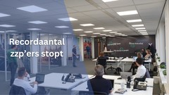 recordaantal zzp'ers stopt in q2 2025