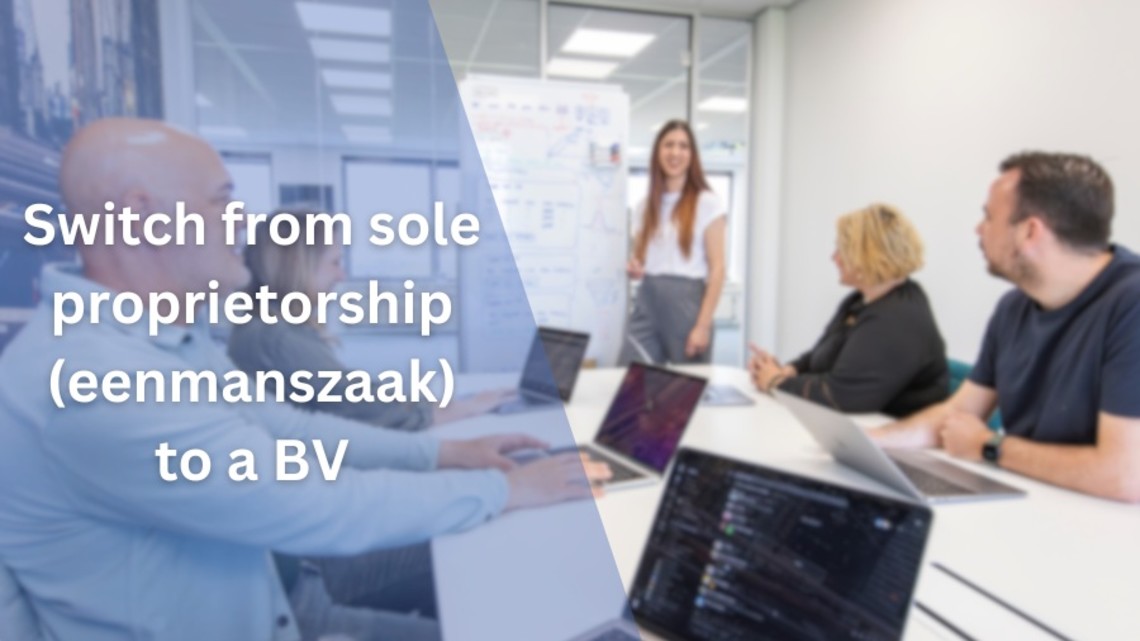 eenmanszaak to bv
