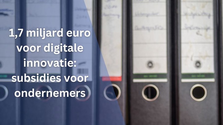 EU subsidie voor digitale innovatie