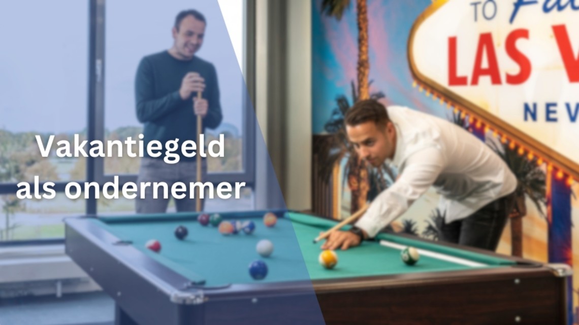 vakantiegeld als ondernemer
