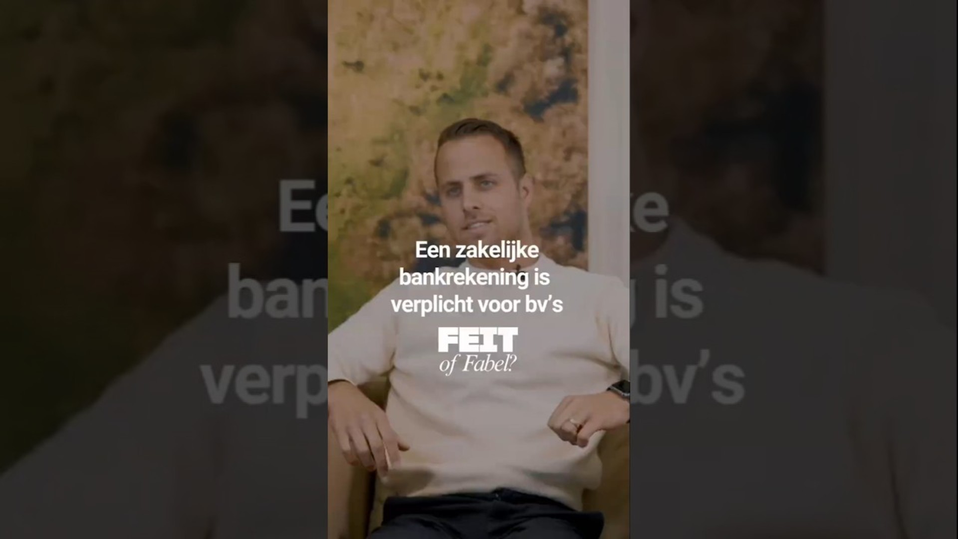 video zakelijke bankrekening bv