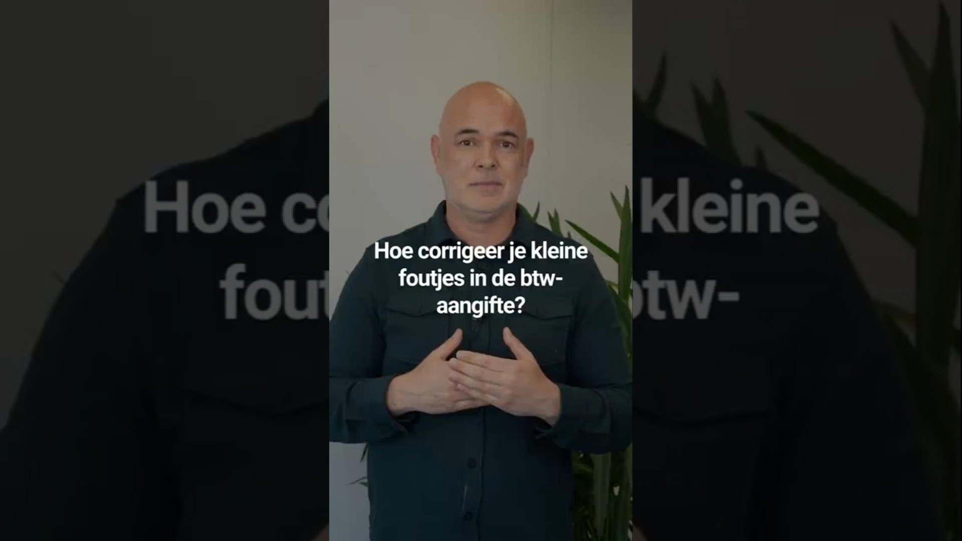 corrigeren kleine fouten btw-aangifte
