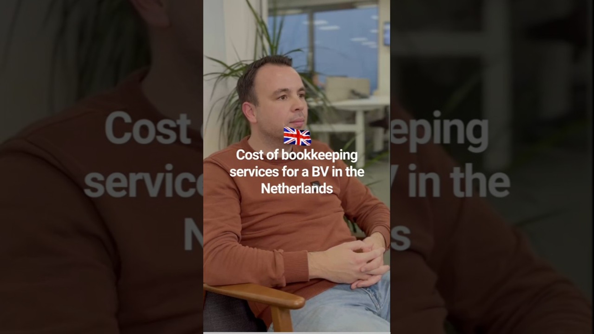 Costs of bookkeeping services for bv