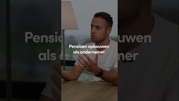 Fiscaal vriendelijk pensioen opbouwen ondernemer
