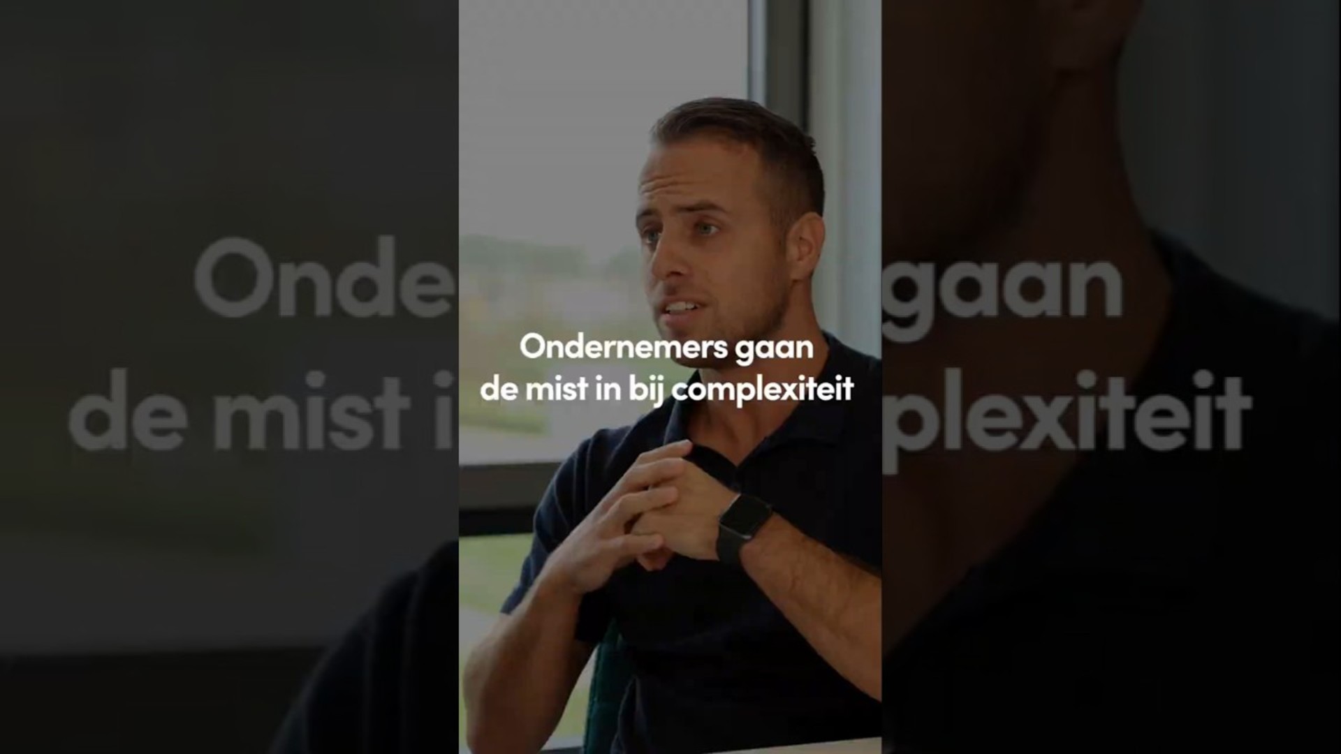 ondernemers complexiteit mist in