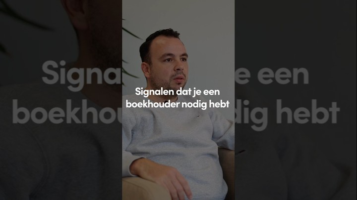 signalen nu heb je een boekhouder nodig
