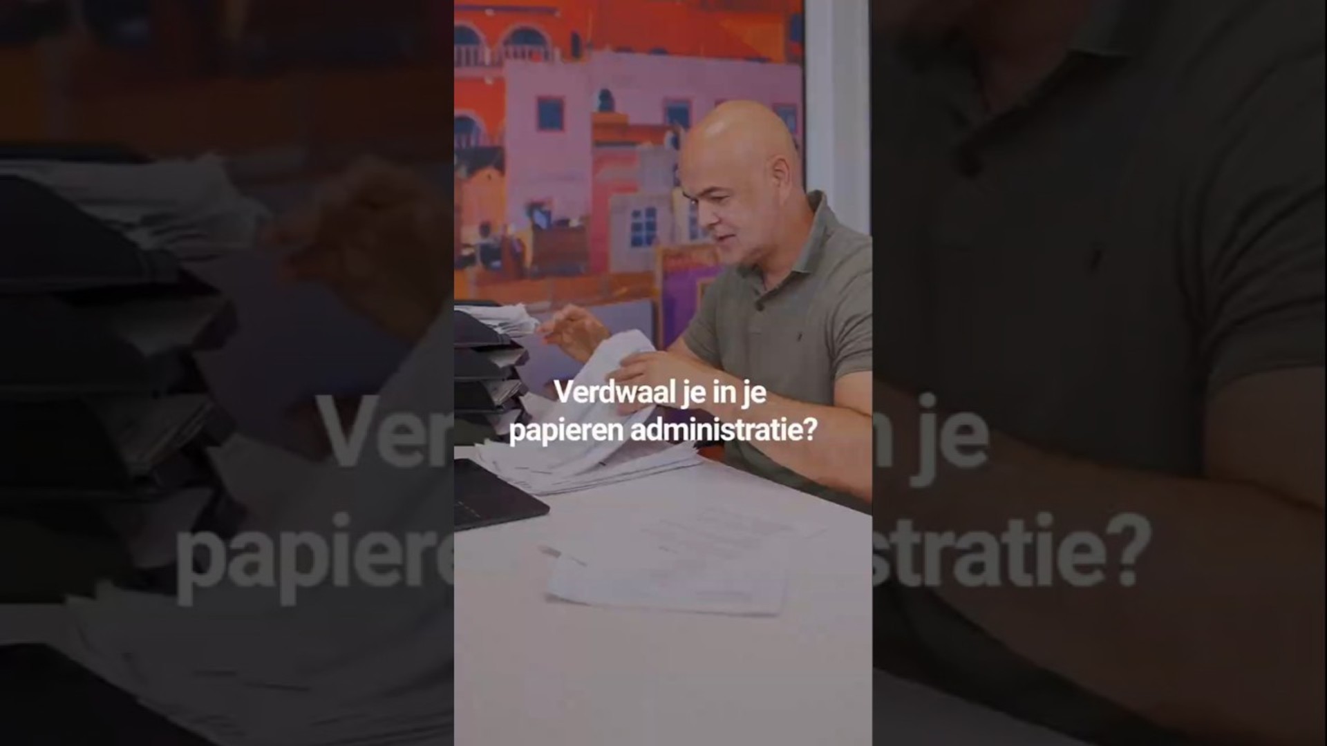 verdwaal je in je papieren administratie