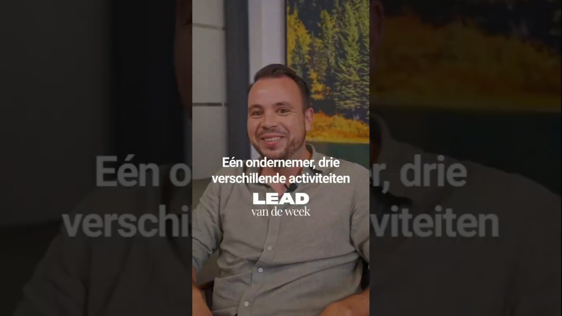 lead van de week