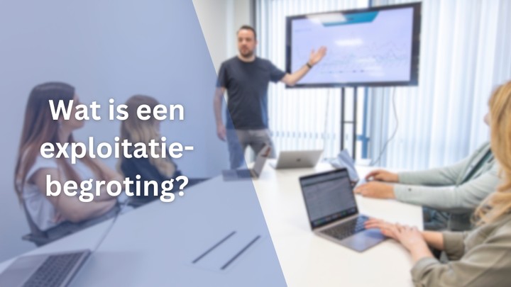 wat is exploitatiebegroting