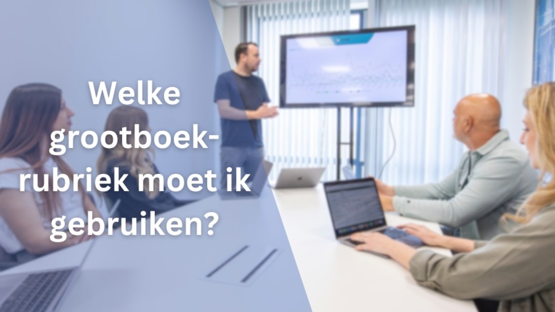 welke grootboekrekening
