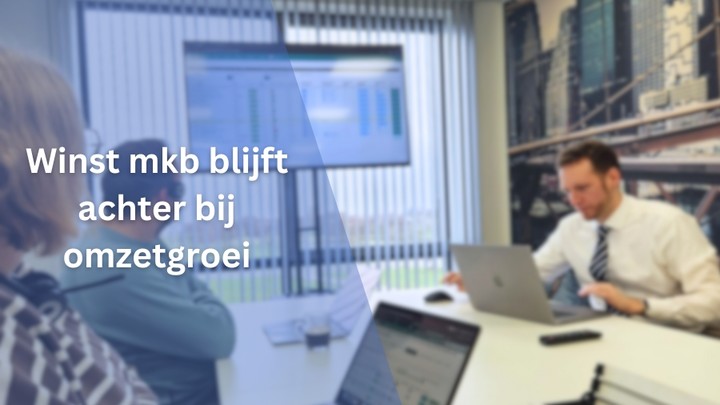 Winst mkb blijft achter bij omzetgroei