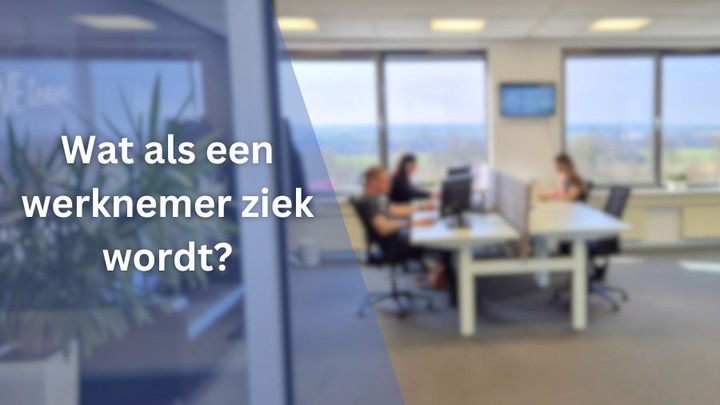 zieke medewerker en kosten