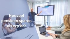 hoeveel pensioen zzp